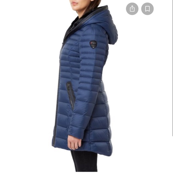 NWT Pajar Canada | Navy CeCe Quilted Down Coat M - Picture 3 of 12